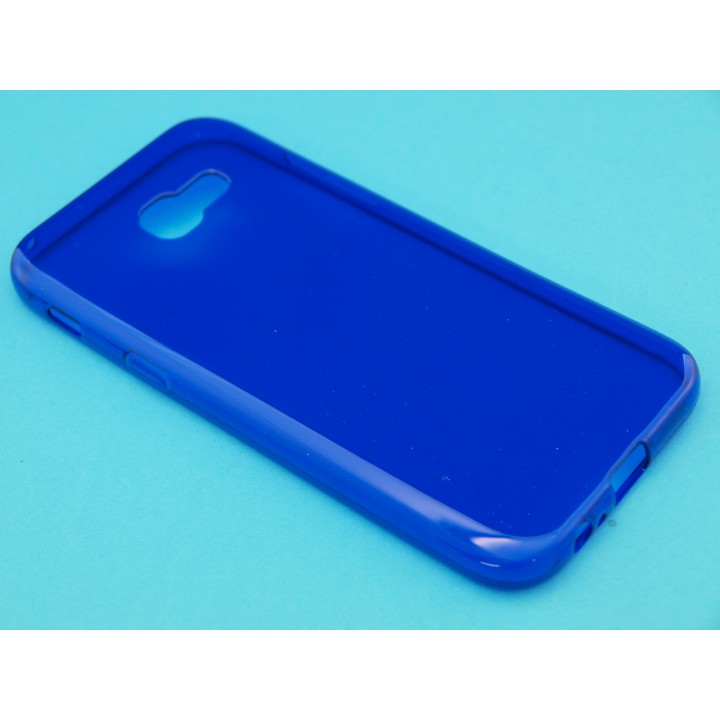 Крышка Samsung A520f (A5-2017) iBox Crystal (Синяя)