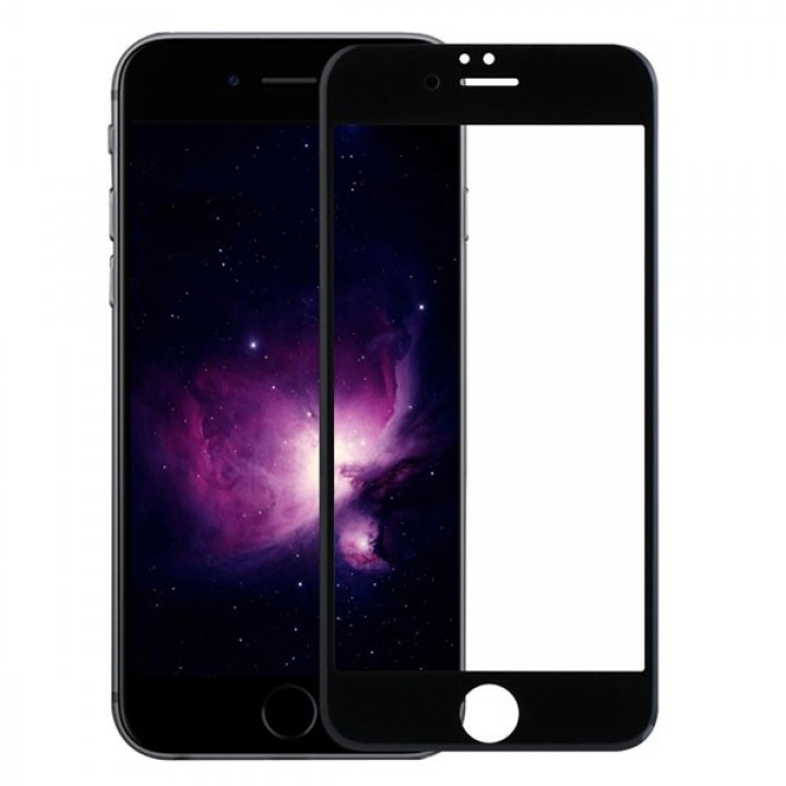 Защитное стекло Apple iPhone 7 2D Полный экран (Черное)