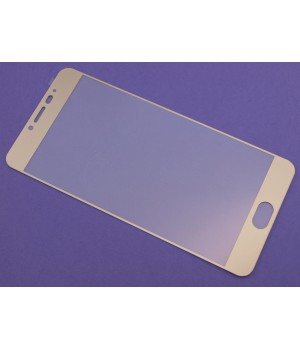 Защитное стекло Meizu M3 Note Полный экран (Золотое)