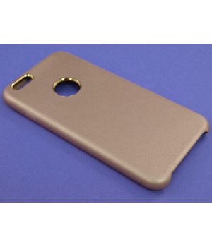 Крышка Apple iPhone 6 / 6s Brauffen с золотым оБодком (Золотая)