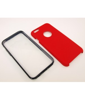 Крышка Apple iPhone 6 / 6s Две стороны с пленкой (Красная)