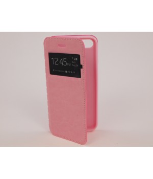 Чехол-книжка Apple iPhone 7 COMK Бок (Розовый)