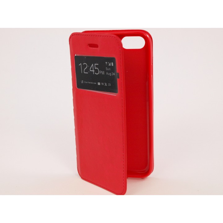 Чехол-книжка Apple iPhone 7 COMK Бок (Красный)