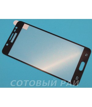 Защитное стекло Samsung J510f (J5 2016) Полный экран (Черное)