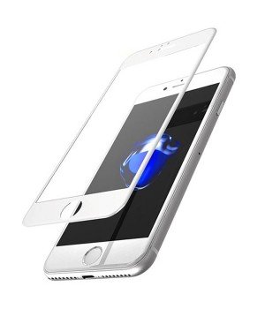 Защитное стекло Apple iPhone 7+ 5D (Белое)