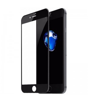 Защитное стекло Apple iPhone 7+ 5D (Черное)