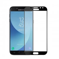 Защитное стекло Samsung J530f (J5 2017) Полный экран (Черное)
