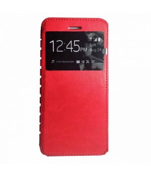 Чехол-книжка Samsung J710f (J7-2016) Comk Бок (Красный)