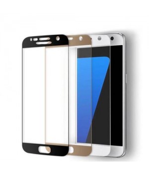 Защитное стекло Samsung G930 (S7) Полный экран (Белое)