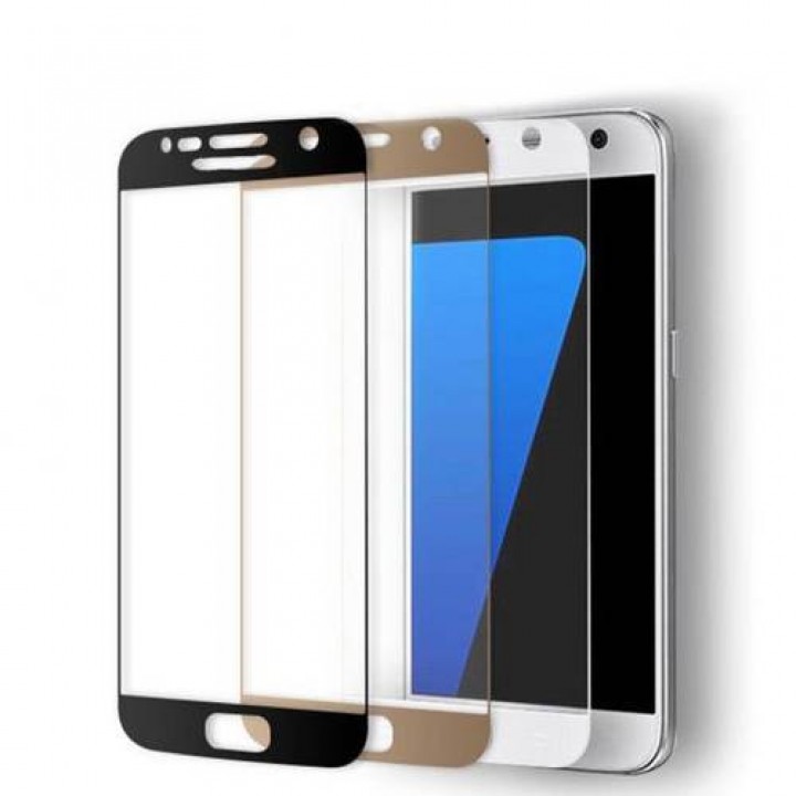 Защитное стекло Samsung G930 (S7) Полный экран (Белое)