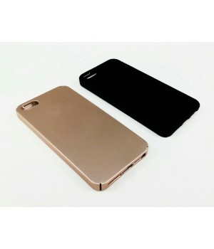 Крышка Apple iPhone 5/5S Пластиковая PC (Золотая)