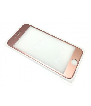 Защитное стекло Apple iPhone 6 3D (Розовое Золото)