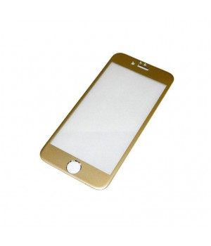 Защитное стекло Apple iPhone 7+ 5D (Золотое)