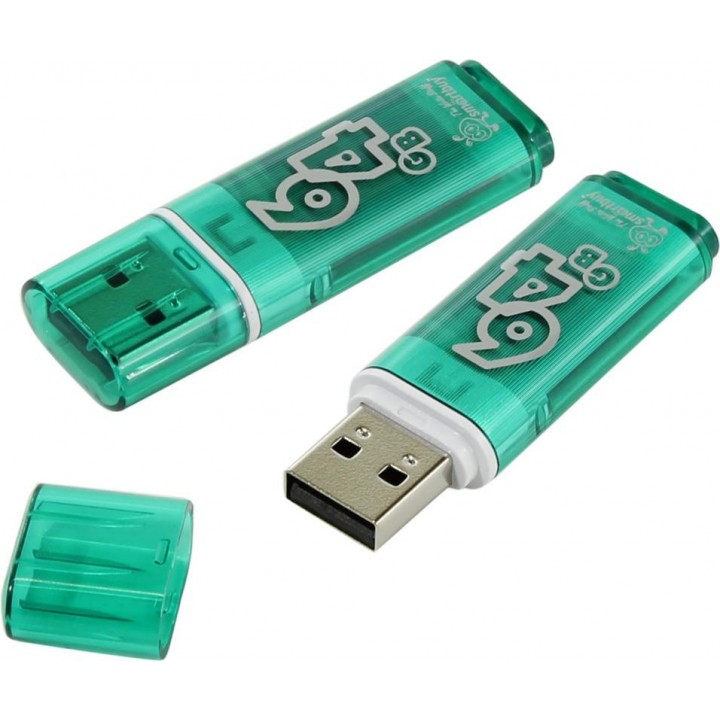 Флешка SmartBuy USB 64GB Glossy