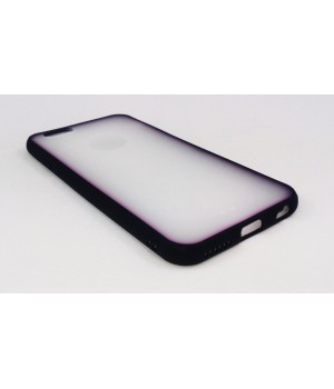 Крышка Apple iPhone 6 / 6s Силикон с краями металлик (Фиолетовая)