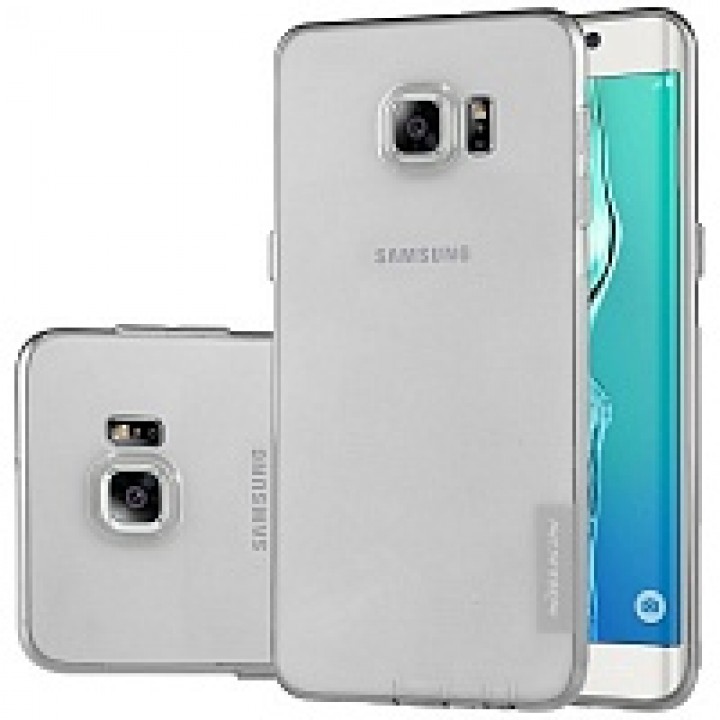 Крышка Samsung G925f (S6 Edge) Силикон Paik Thin (Черная)