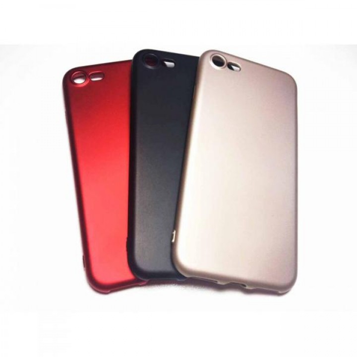 Крышка Apple iPhone X / Xs Brauffen Бархатная (Красная)