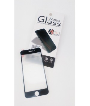 Защитное стекло Apple iPhone 6 Nano Полный Экран (Черное)