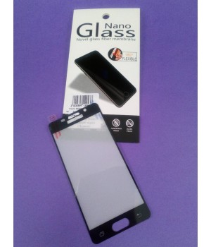 Защитное стекло Samsung J530f (J5 2017) Nano Полный экран (Черное)