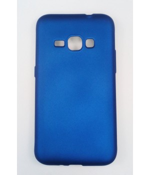 Крышка Samsung J120f (J1-2016) Brauffen Бархатная (Синяя)