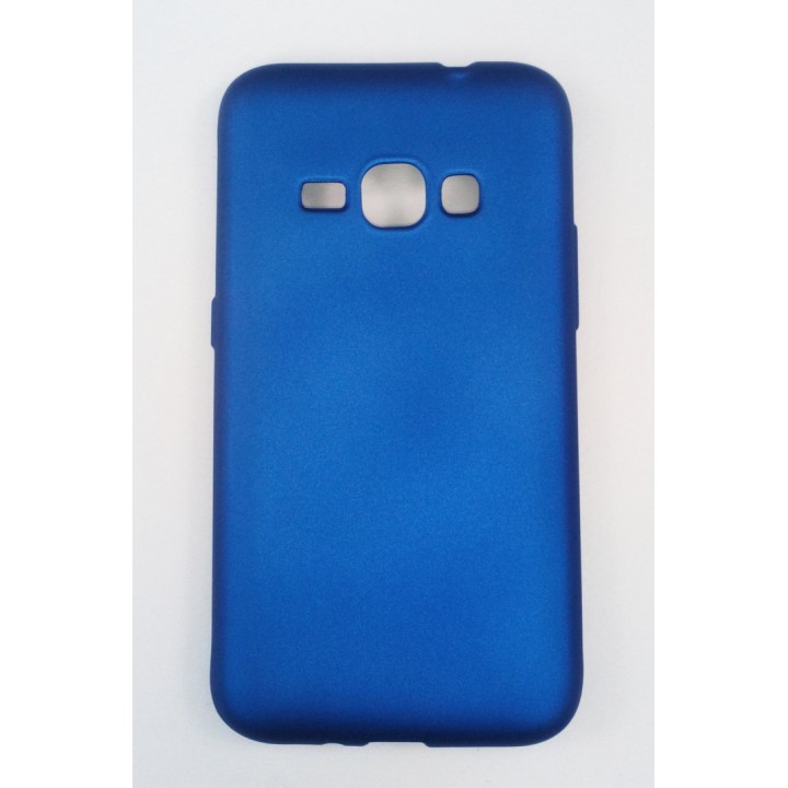 Крышка Samsung J120f (J1-2016) Brauffen Бархатная (Синяя)