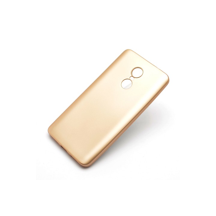 Крышка Xiaomi RedMi Note 4X Brauffen Бархатная (Золотая)
