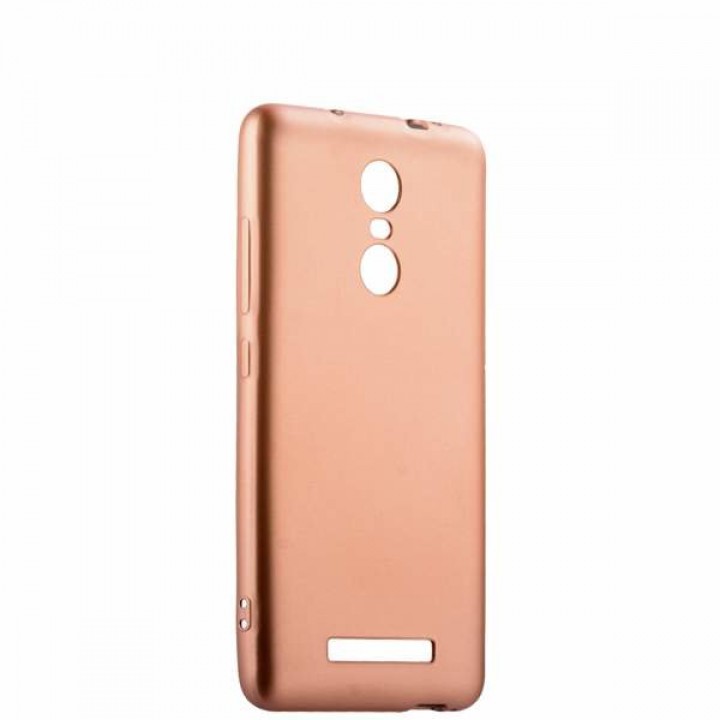 Крышка Xiaomi RedMi Note 5A Brauffen Бархатная (Розовая)
