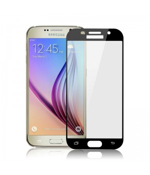 Защитное стекло Samsung J250f (Galaxy J2 2018) Полный экран (Черное)