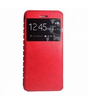 Чехол-книжка Samsung A730f ( A8+ 2018 ) Comk Бок (Красный)
