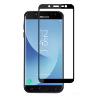 Защитное стекло Samsung J600f (Galaxy J6 2018) Полный экран (Черное)