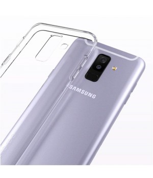 Крышка Samsung A6+ 2018 (A605f) Силикон Paik Thin (Прозрачная)