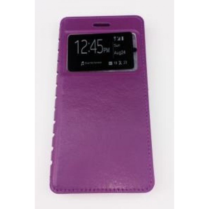 Чехол-книжка Samsung G955f (S8 Plus) COMK Бок (Фиолетовый)