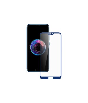 Защитное стекло Huawei P20 Lite / Nova 3e Полный экран (Синее)