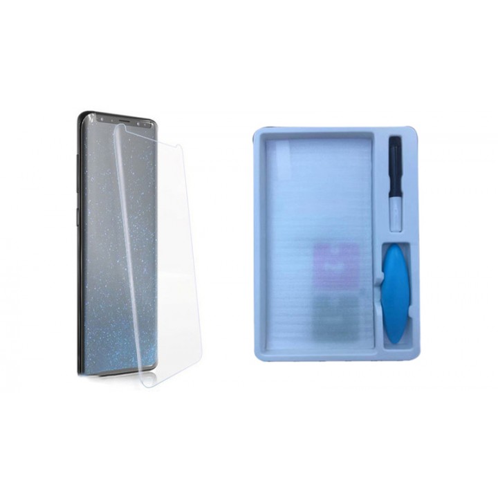 Защитное стекло Samsung Note 9 (N960 / N9600) Жидкое стекло Полный экран