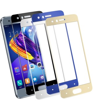 Защитное стекло Huawei Honor 7A Pro / 7C / Y6 2018 / Y6 Prime 2018 Полный экран (Синее)