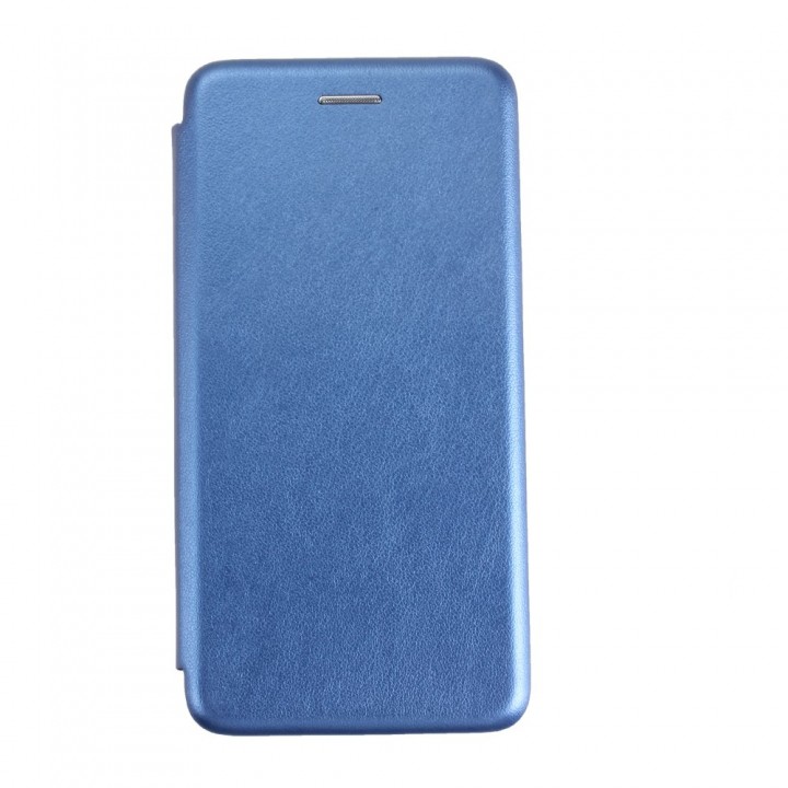 Чехол-книжка Huawei Honor 8C Бок Круглые Края (Синяя)
