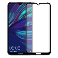 Защитное стекло Huawei Honor 8A / 8A Pro /Y6 2019/ Y6S Полный экран (Черное)