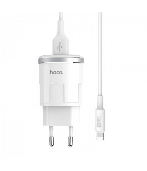 Сетевое Зарядное Устройство Hoco C37A Thunder Power Apple Lightning (2,4A)
