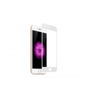 Защитное стекло Apple iPhone 6 6D (Белое)