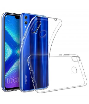 Крышка Huawei Honor 8S / Y5 (2019) Breaking (Прозрачная)