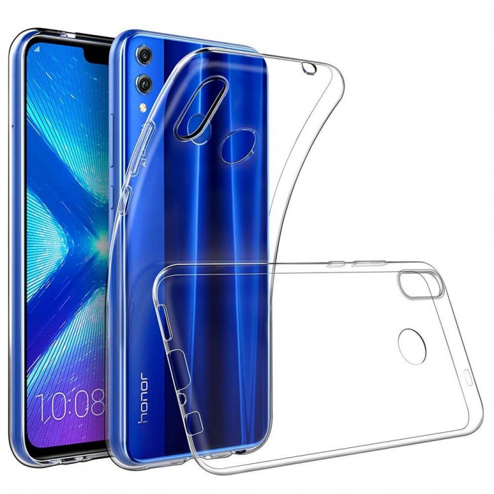 Крышка Huawei Honor 8A / Y6 (2019)/ Y6S Breaking (Прозрачная)