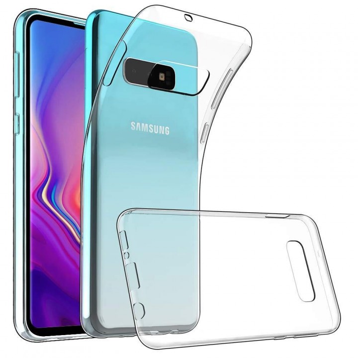 Крышка Samsung S10e (2019) Breaking (Прозрачная)