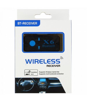 Bluetooth Аудио Приемник X6 (Micro SD, Aux)