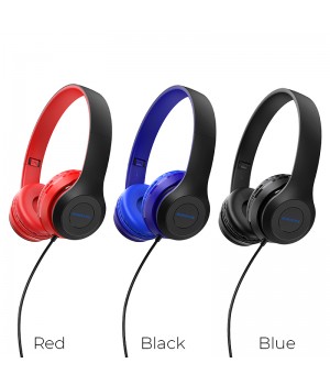 Гарнитура полноразмерная Borofone BO5 Star Sound Wired Headphones