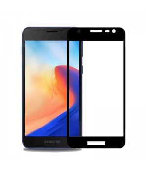 Защитное стекло Samsung A260f (A2 Core) Полный экран (Черное)
