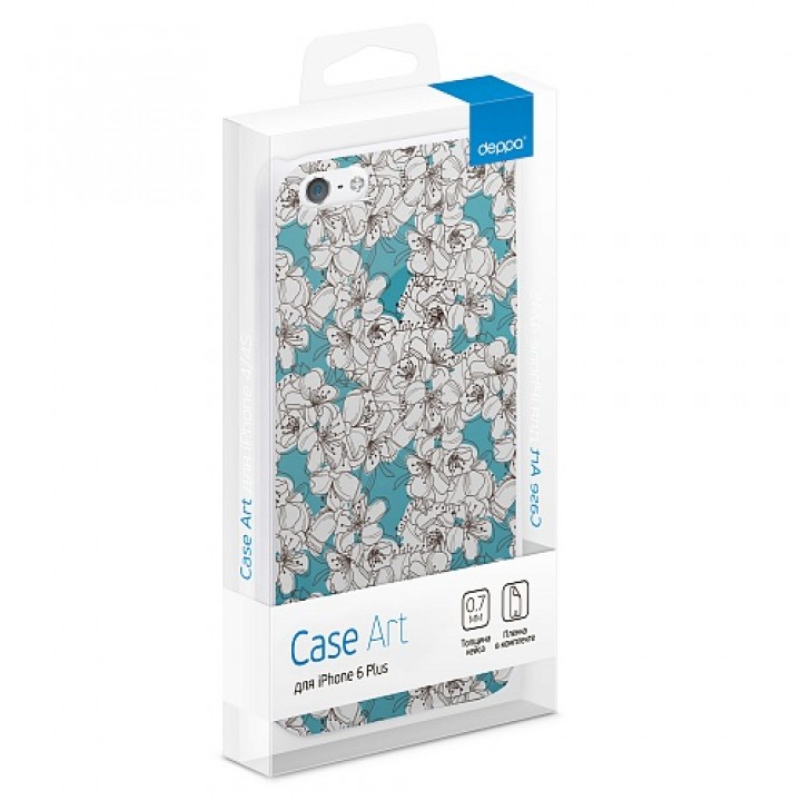 Крышка Apple iPhone 6 Plus Deppa Art Case