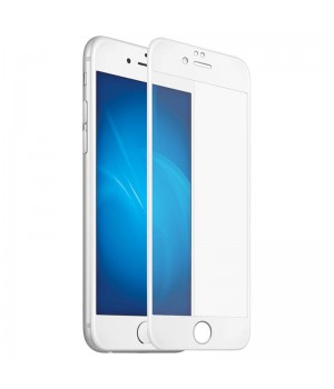 Защитное стекло Apple iPhone 6+ 5D (Белое)