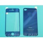 Защитное стекло Apple iPhone 5/5S Зеркальное Синее (Перед+Зад)
