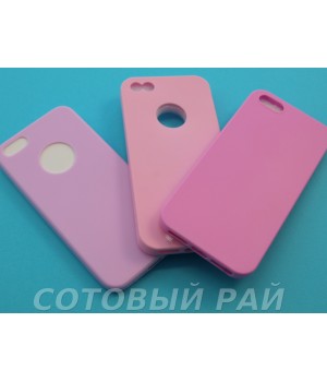 Крышка Apple iPhone 5/5S Силикон Paik (Фиолетовая)