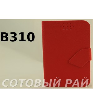 Сумка-книжка Унив B310 (Присоски) Размер 4,5-5,0 Красная